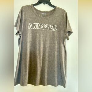 Torrid Charcoal Graphic Tee